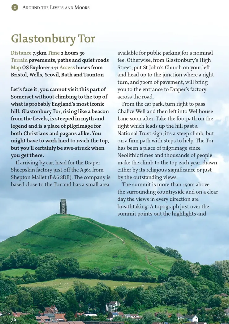 Maps And Books-Pocket Mountains Ltd Pocket Mountains Somerset 40 Town and Country Walks