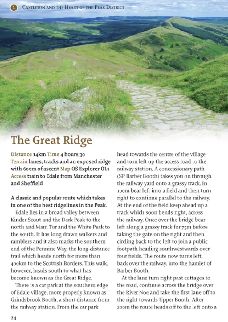 Maps And Books-Pocket Mountains Ltd Pocket Mountains The Peak District 40 Favourite Walks
