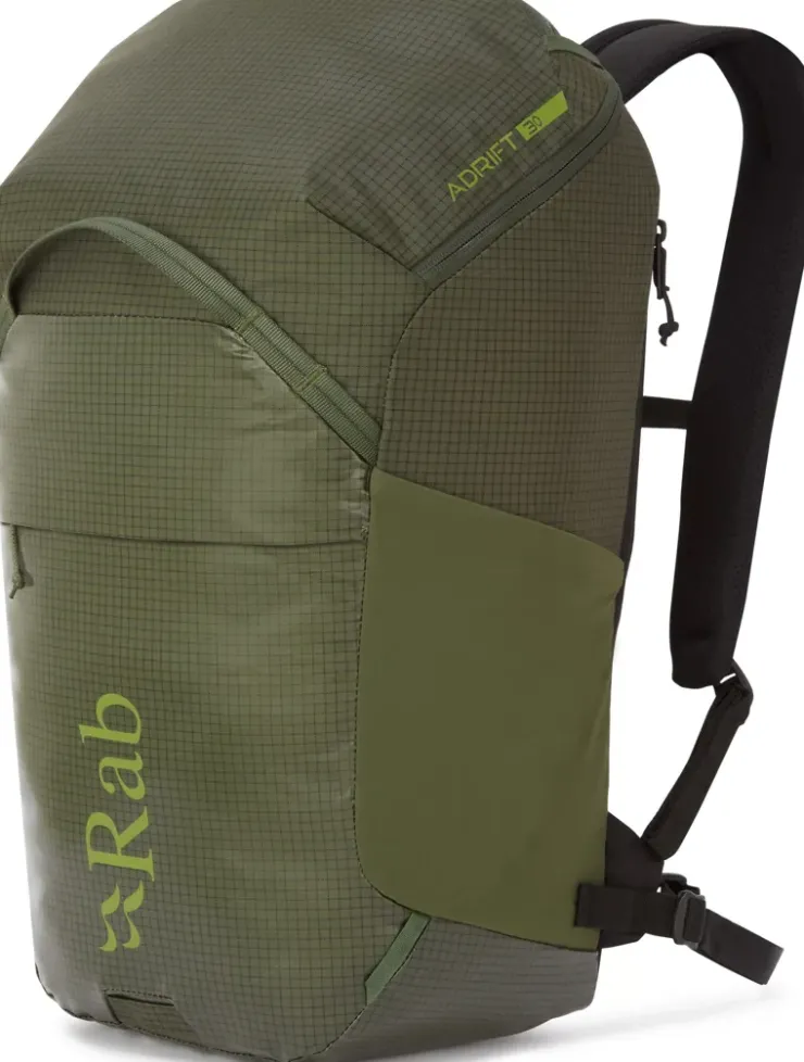 Day Packs-Rab Adrift 30 Rucksack - Army