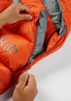 Backpacking & Lightweight Sleeping Bags-Rab Alpine 200 Sleeping Bag - Left-Zip - Regular