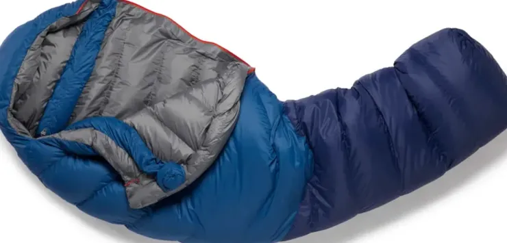 Backpacking & Lightweight Sleeping Bags-Rab Alpine 400 Sleeping Bag - Left-Zip - Regular