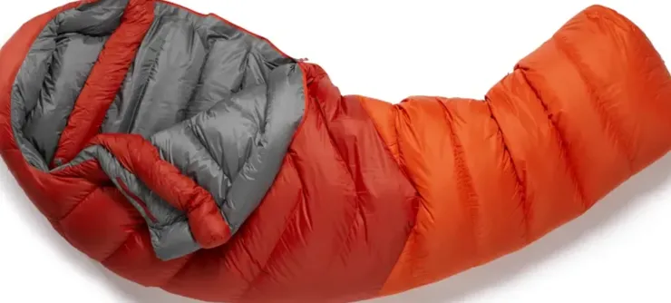 Backpacking & Lightweight Sleeping Bags-Rab Alpine 600 Sleeping Bag - Long