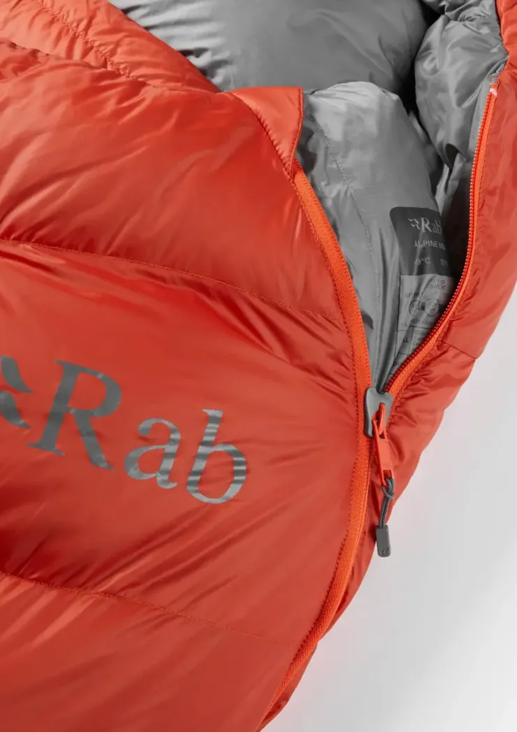 Backpacking & Lightweight Sleeping Bags-Rab Alpine 600 Sleeping Bag - Long