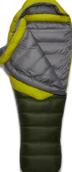 Backpacking & Lightweight Sleeping Bags-Rab Alpine 800 Sleeping Bag - Right-Zip - Regular