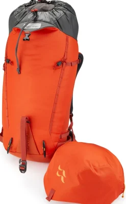 Backpacking Packs-Rab Ascendor 45:50 Rucksack - Orion Blue