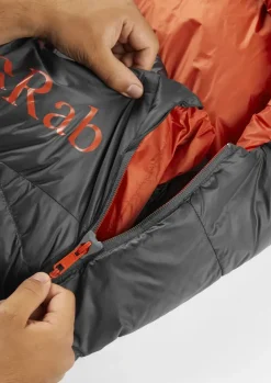 Backpacking & Lightweight Sleeping Bags-Rab Ascent 500 Sleeping Bag - Left-Zip - Regular