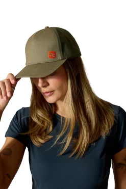 Hats-Rab Calet Embroidery Cap - Army-Light Khaki