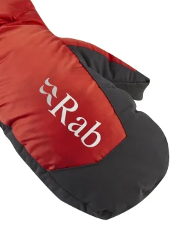 Gloves-Rab Endurance Down Mitt - Fiery Red