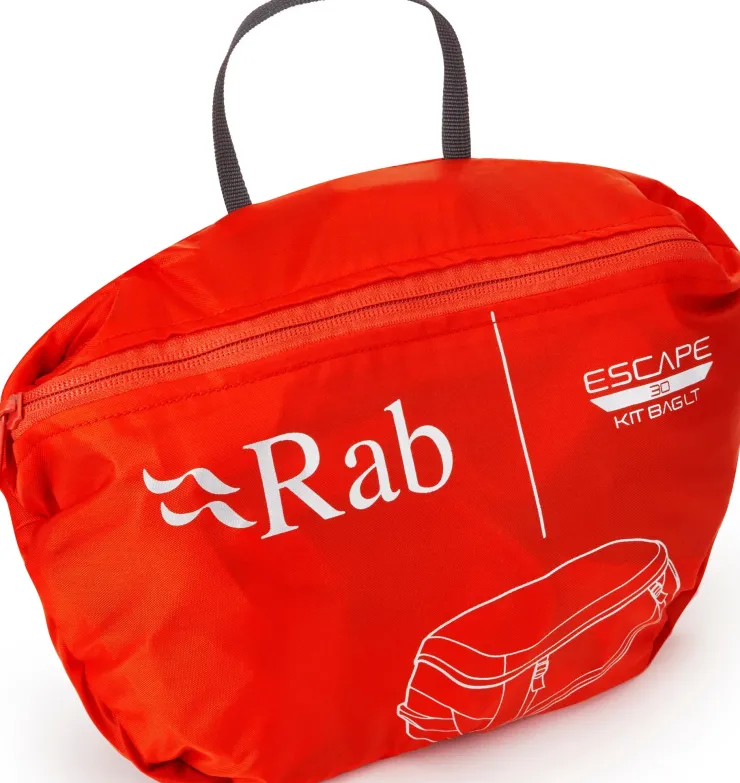 Duffels & Kitbags-Rab Escape LT 30 Kit Bag - Red Grapefruit
