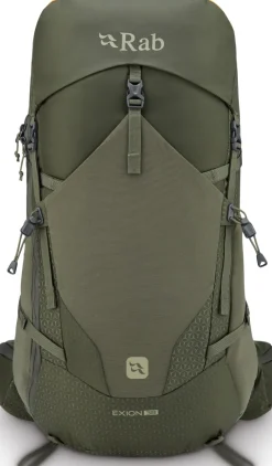 Backpacking Packs-Rab Exion 38 Rucksack - Army
