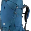 Backpacking Packs-Rab Exion 55 Rucksack - Tempest Blue - M-L