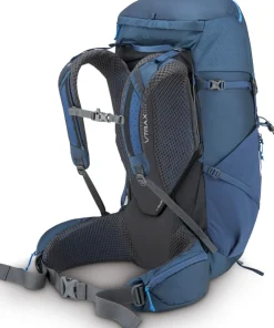 Backpacking Packs-Rab Exion 48 Rucksack - Tempest Blue - M-L