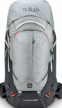 Backpacking Packs-Rab Hyperon 65 Rucksack - Dark Pewter-Anthracite M-L