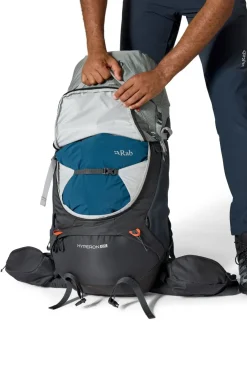 Backpacking Packs-Rab Hyperon 65 Rucksack - Dark Pewter-Anthracite M-L
