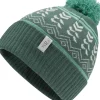 Hats-Rab Khroma Bobble Beanie - Green Slate-Glacier Blue