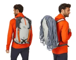 Fast & Light Rucksacks And Vests-Rab Latok 20 Rucksack - Pewter-Graphene