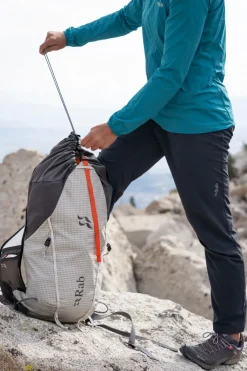 Fast & Light Rucksacks And Vests-Rab Latok 20 Rucksack - Pewter-Graphene