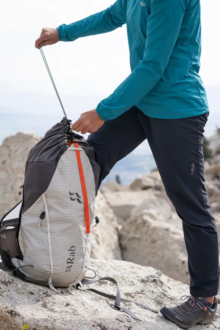 Fast & Light Rucksacks And Vests-Rab Latok 20 Rucksack - Pewter-Graphene