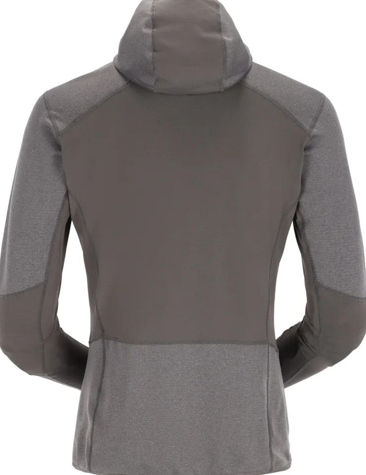 Fleece & Mid Layer-Rab Mens Ascendor Hoody - Graphene