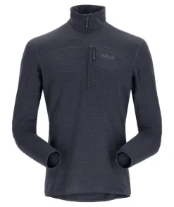 Fleece & Mid Layer-Rab Mens Ascendor Light Pull-On - Beluga