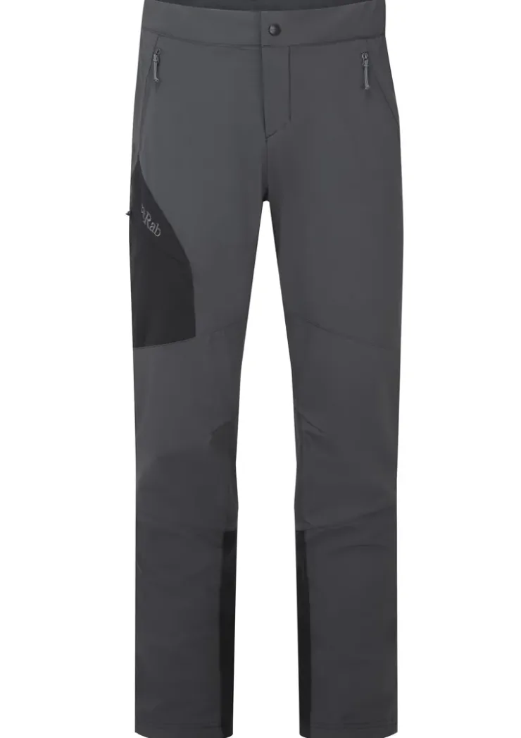 Trousers & Leg Wear-Rab Mens Ascendor Pants - Anthracite
