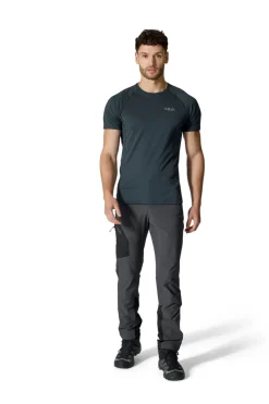 Trousers & Leg Wear-Rab Mens Ascendor Pants - Anthracite