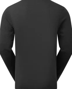 T-Shirts & Baselayers-Rab Mens Basecamp Logo Badge LS Tee - Beluga