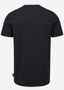 T-Shirts & Baselayers-Rab Mens Basecamp Logo Badge Tee - Beluga