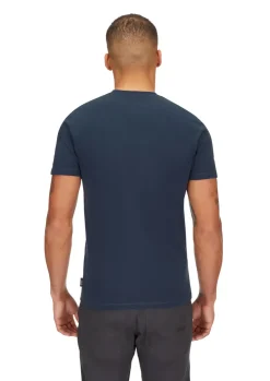 T-Shirts & Baselayers-Rab Mens Basecamp Logo Tee - Tempest Blue