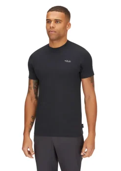 T-Shirts & Baselayers-Rab Mens Basecamp 3 Peak Tee - Beluga