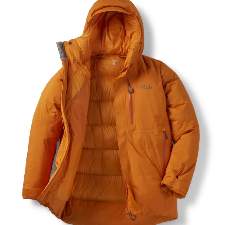 Insulated Jackets-Rab Mens Batura Jacket - Marmalade