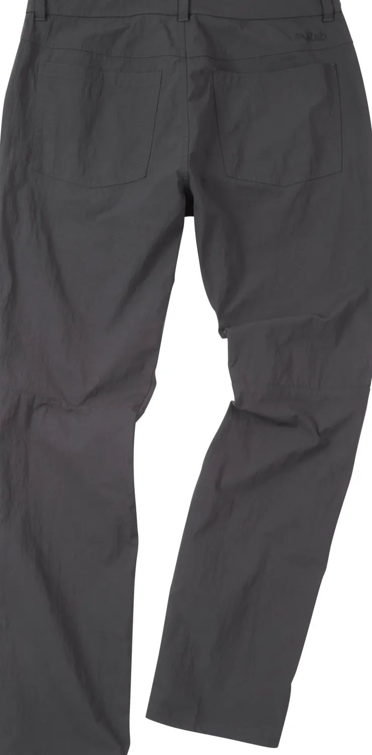Trousers & Leg Wear-Rab Mens Birchen Pants - Anthracite