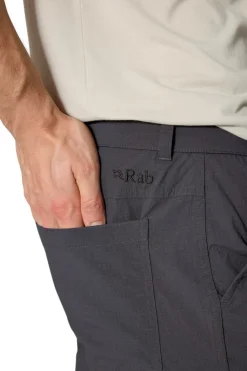 Trousers & Leg Wear-Rab Mens Birchen Pants - Anthracite