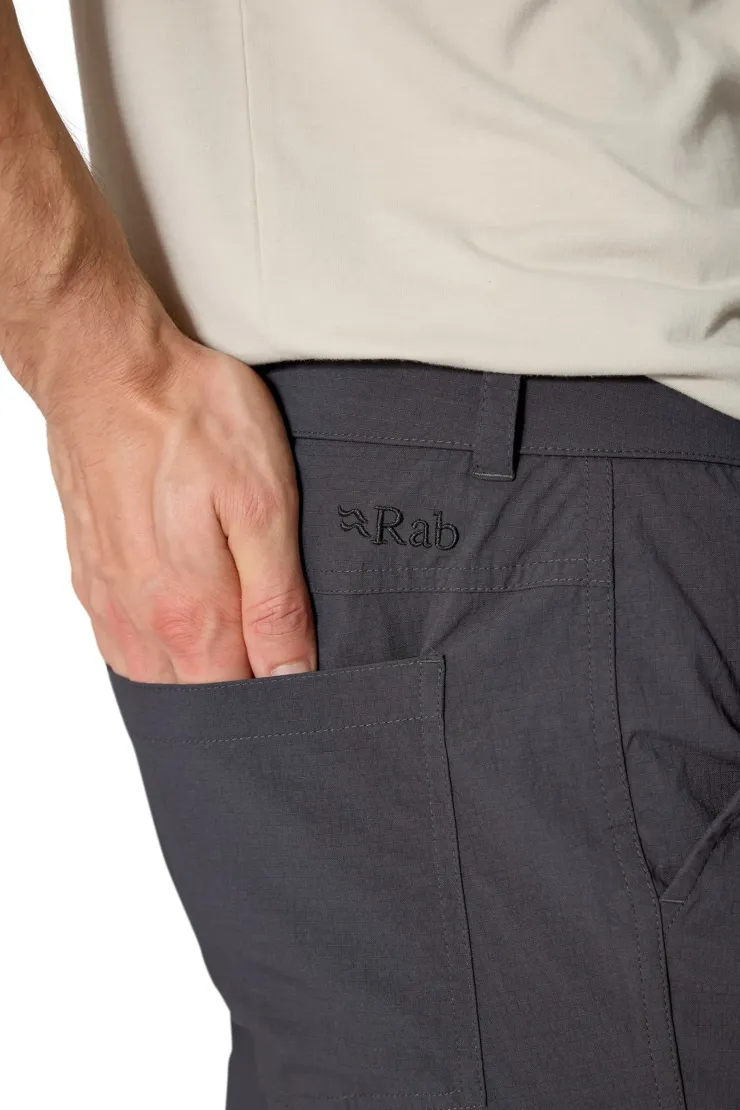 Trousers & Leg Wear-Rab Mens Birchen Pants - Anthracite