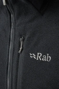 Fleece & Mid Layer-Rab Mens Capacitor Hoody - Beluga
