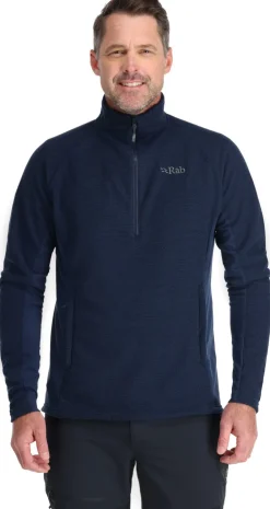 Fleece & Mid Layer-Rab Mens Capacitor Pull-On - Deep Ink