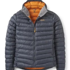 Insulated Jackets-Rab Mens Cirrus Alpine Jacket - Beluga