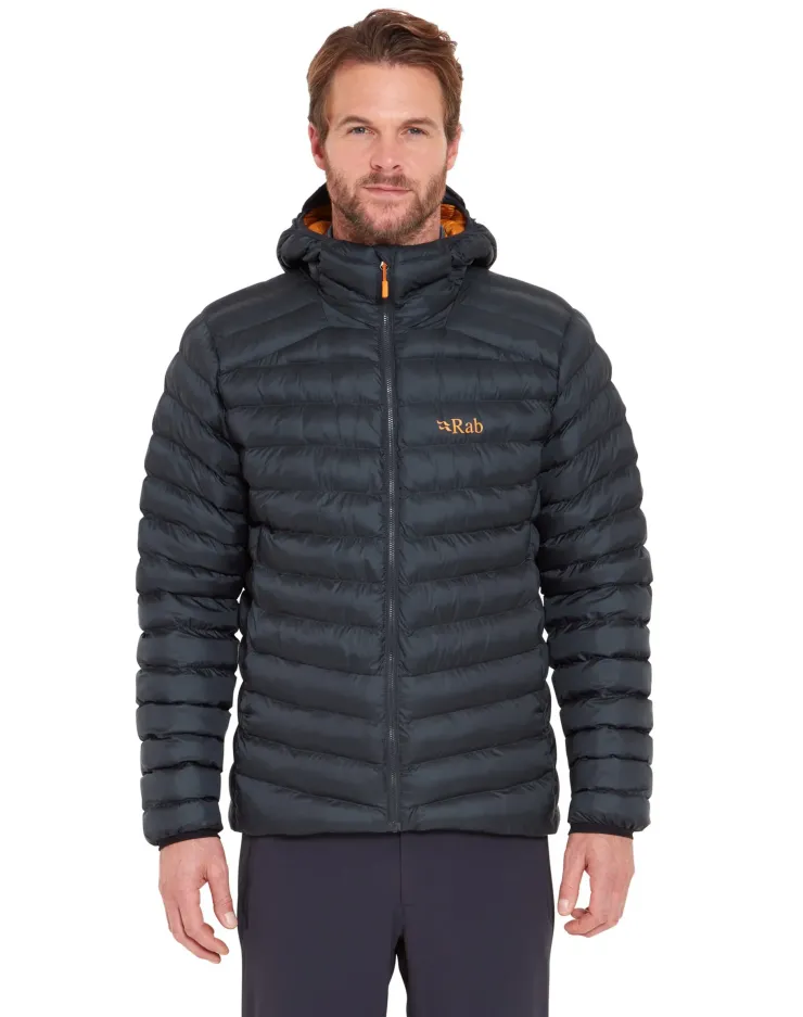 Insulated Jackets-Rab Mens Cirrus Alpine Jacket - Beluga