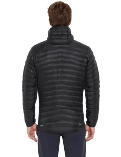 Insulated Jackets-Rab Mens Cirrus Flex Hoody - Black