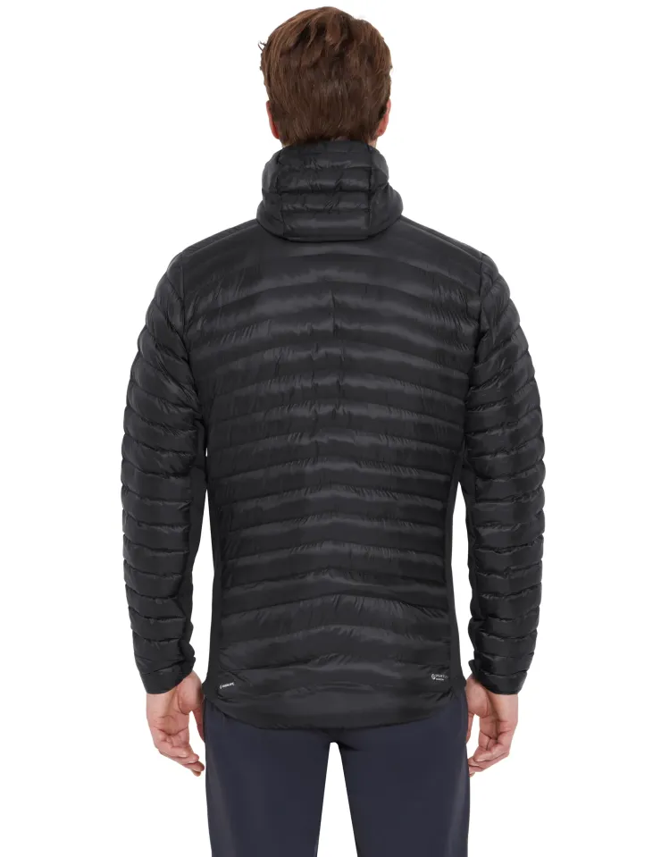 Insulated Jackets-Rab Mens Cirrus Flex Hoody - Black