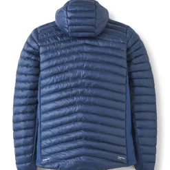 Insulated Jackets-Rab Mens Cirrus Flex Hoody - Tempest Blue
