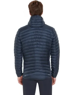 Insulated Jackets-Rab Mens Cirrus Flex Hoody - Tempest Blue