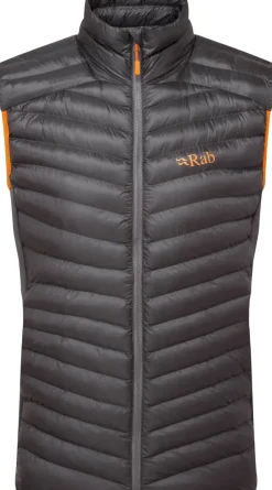 Vests & Gilets-Rab Mens Cirrus Flex Vest - Graphene