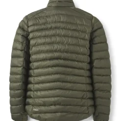 Insulated Jackets-Rab Mens Cirrus Jacket - Army