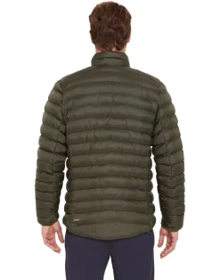 Insulated Jackets-Rab Mens Cirrus Jacket - Army