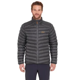 Insulated Jackets-Rab Mens Cirrus Jacket - Graphene