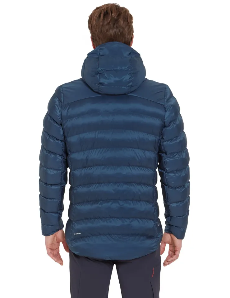 Insulated Jackets-Rab Mens Cirrus Ultra Hoody - Tempest Blue