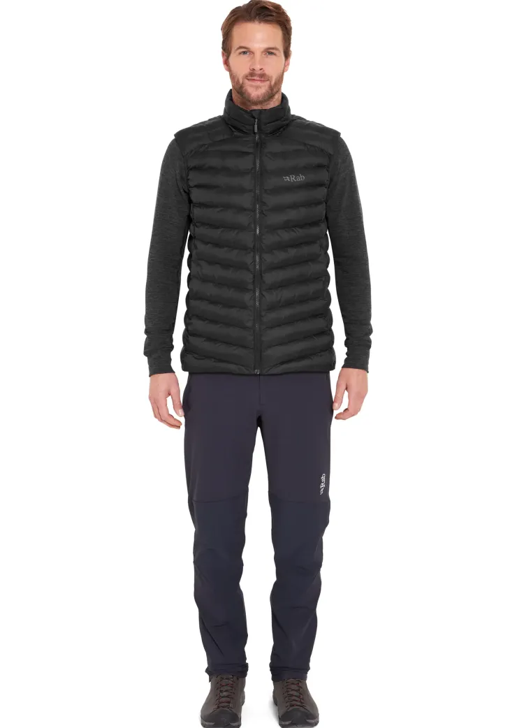 Vests & Gilets-Rab Mens Cirrus Vest - Black