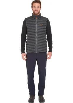 Vests & Gilets-Rab Mens Cirrus Vest - Graphene