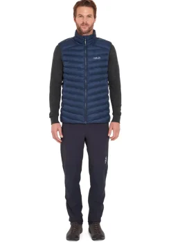 Vests & Gilets-Rab Mens Cirrus Vest - Tempest Blue